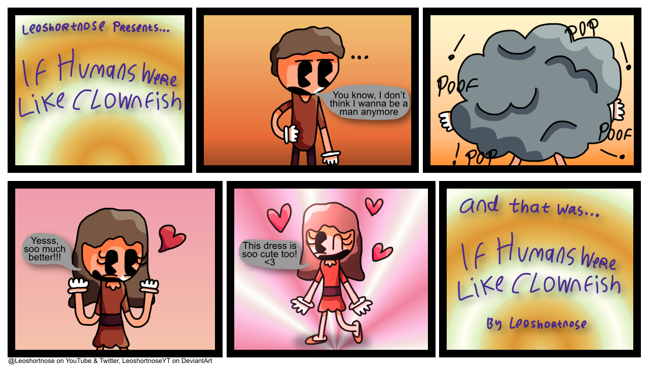 If Humans Were Clownfish